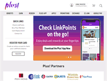 Tablet Screenshot of plus.com.sg