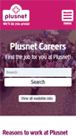 Mobile Screenshot of careers.plus.net