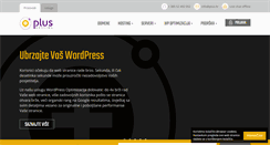 Desktop Screenshot of plus.hr